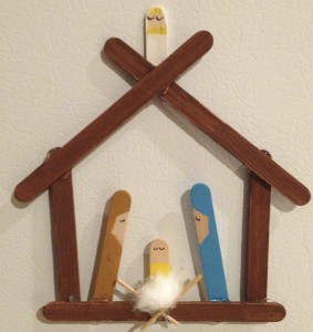 Nativity Made Out of Craft Sticks! « Ally's Helpful Hints For Mommies